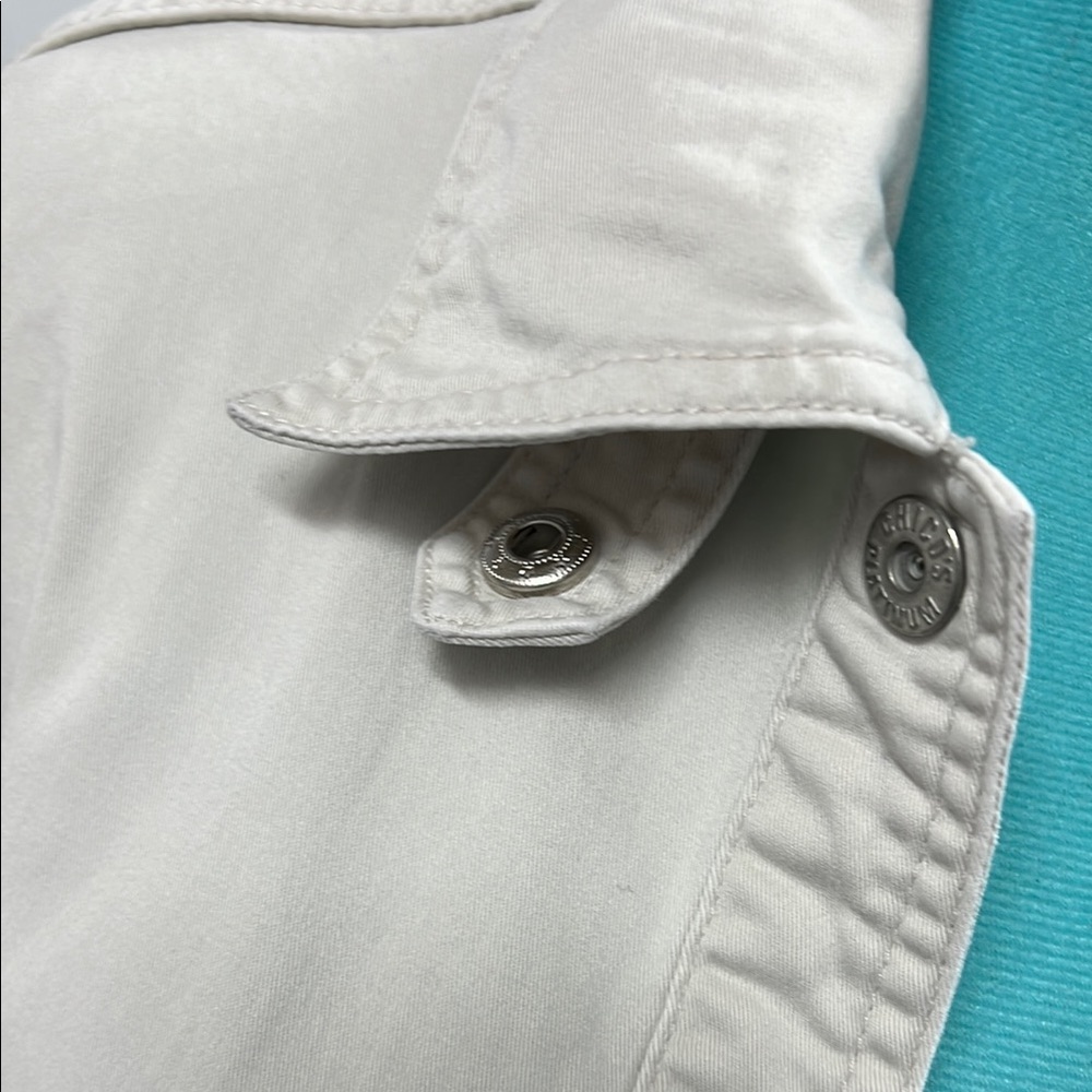 Chico's Light Tan Utility Jacket - image 6